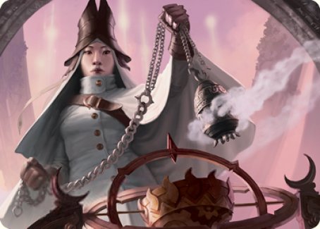 Celestus Sanctifier Art Card [Innistrad: Midnight Hunt Art Series] | Card Citadel