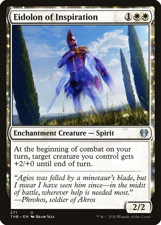 Eidolon of Inspiration [Theros Beyond Death] | Card Citadel