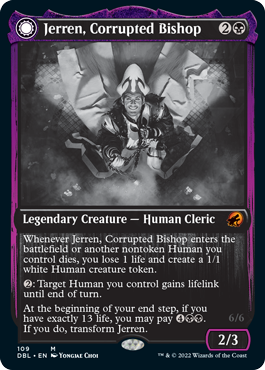Jerren, Corrupted Bishop // Ormendahl, the Corrupted [Innistrad: Double Feature] | Card Citadel