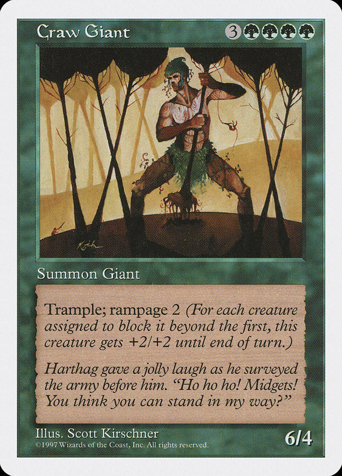 Craw Giant [Fifth Edition] | Card Citadel