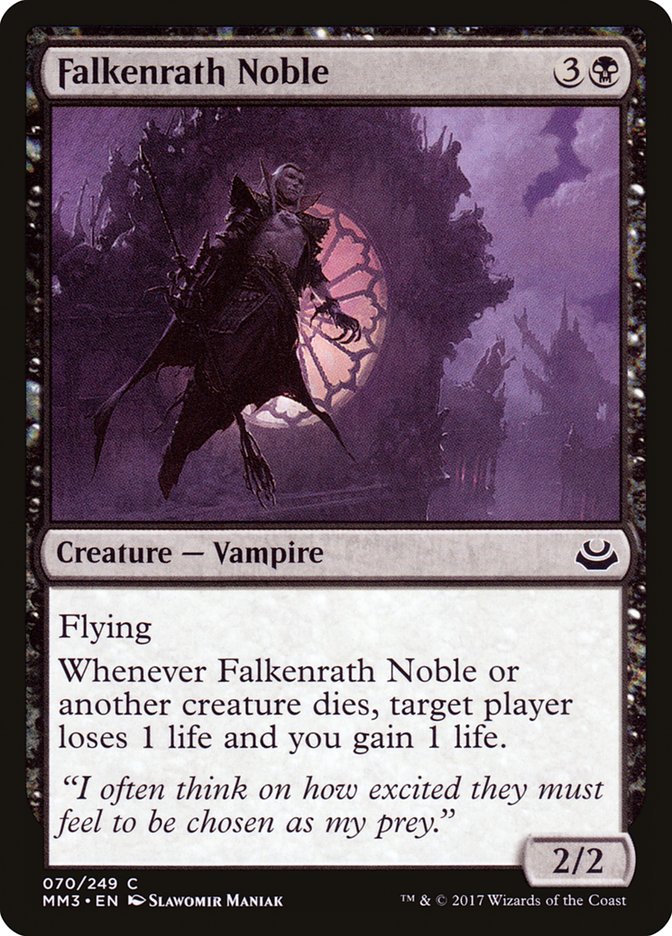 Falkenrath Noble [Modern Masters 2017] | Card Citadel
