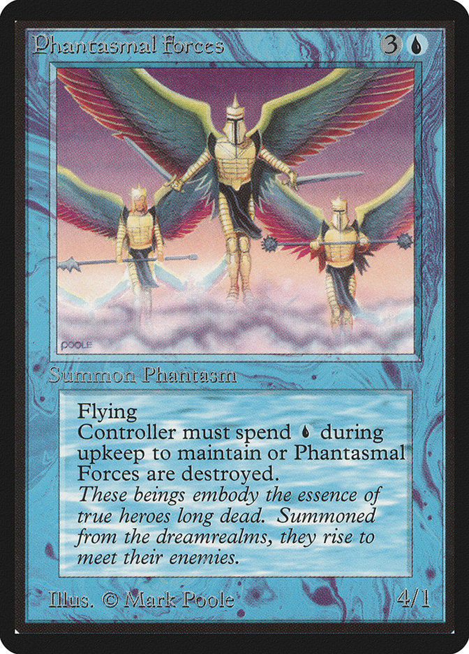 Phantasmal Forces [Limited Edition Beta] | Card Citadel