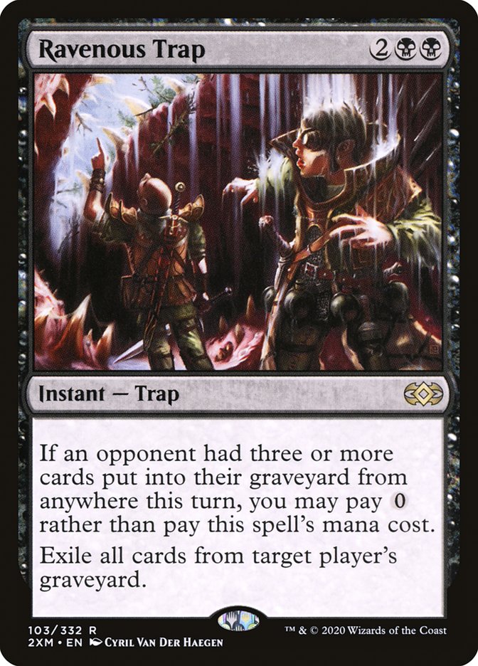 Ravenous Trap [Double Masters] | Card Citadel