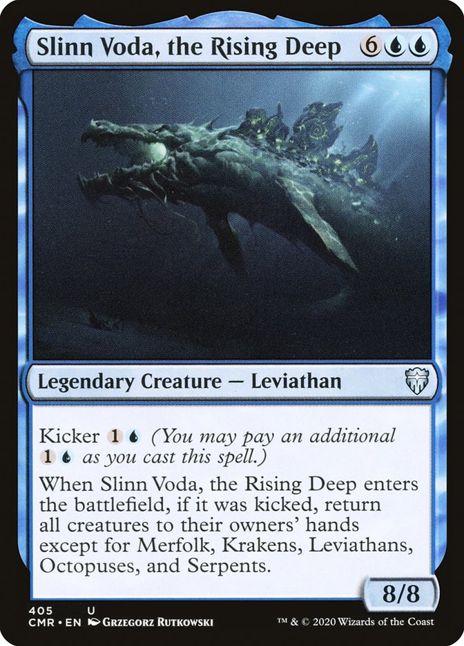 Slinn Voda, the Rising Deep [Commander Legends] | Card Citadel