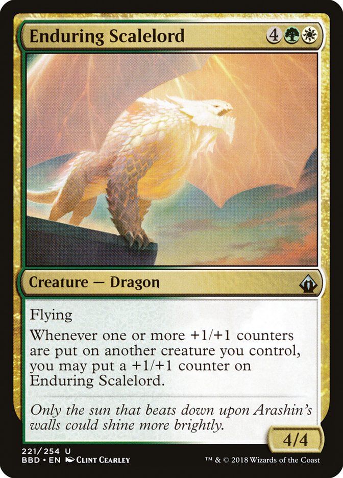 Enduring Scalelord [Battlebond] | Card Citadel