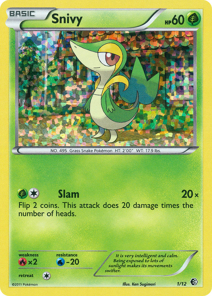 Snivy (1/12) [McDonald's Promos: 2011 Collection] | Card Citadel