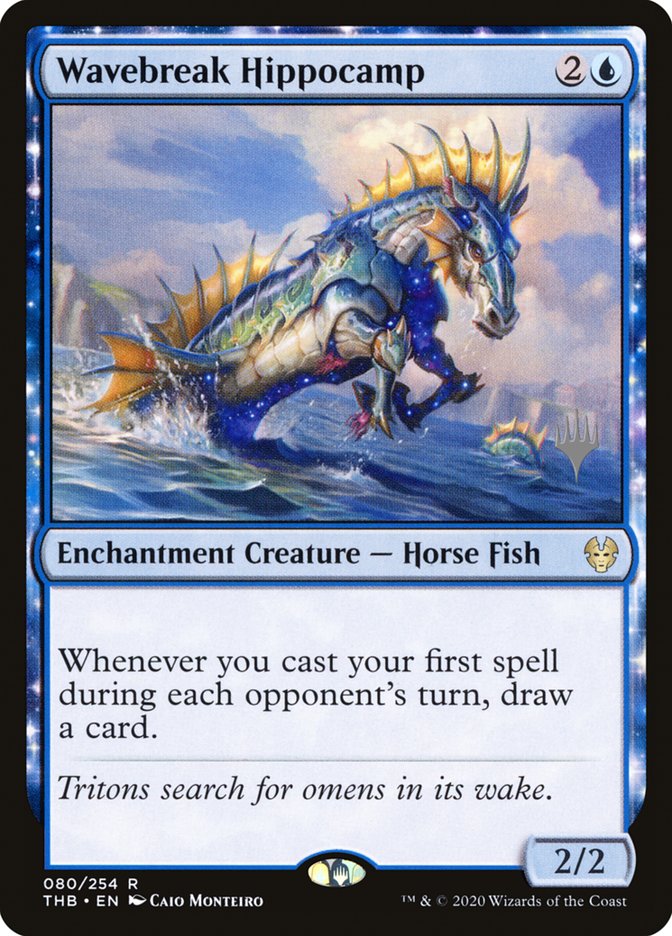 Wavebreak Hippocamp (Promo Pack) [Theros Beyond Death Promos] | Card Citadel