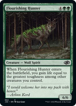 Flourishing Hunter [Jumpstart 2022] | Card Citadel