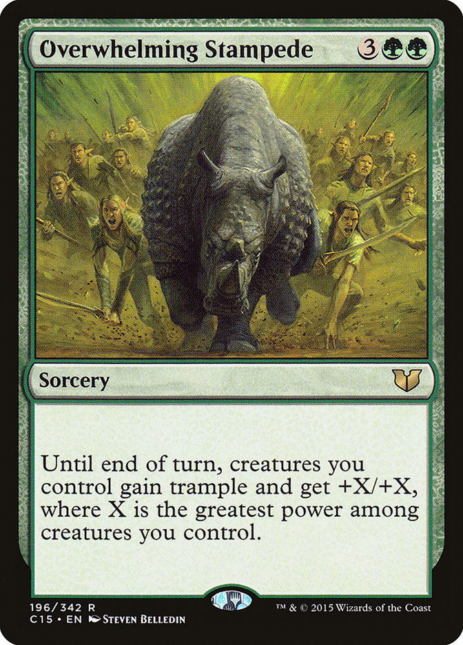 Overwhelming Stampede [Commander 2015] | Card Citadel