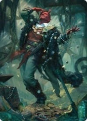 Tibalt, Cosmic Impostor Art Card [Kaldheim: Art Series] | Card Citadel