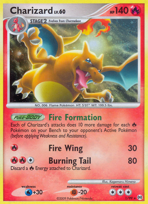 Charizard (1/99) [Platinum: Arceus] | Card Citadel