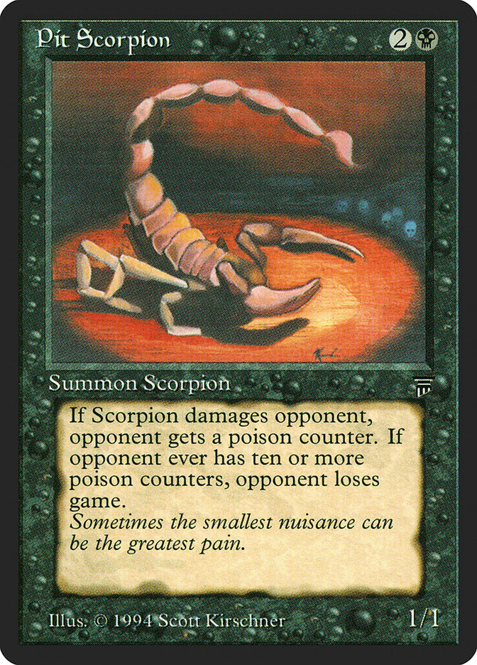 Pit Scorpion [Legends] | Card Citadel