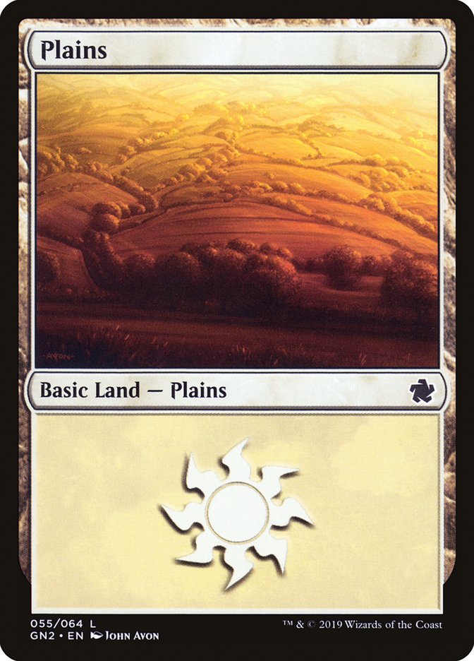 Plains [Game Night 2019] | Card Citadel