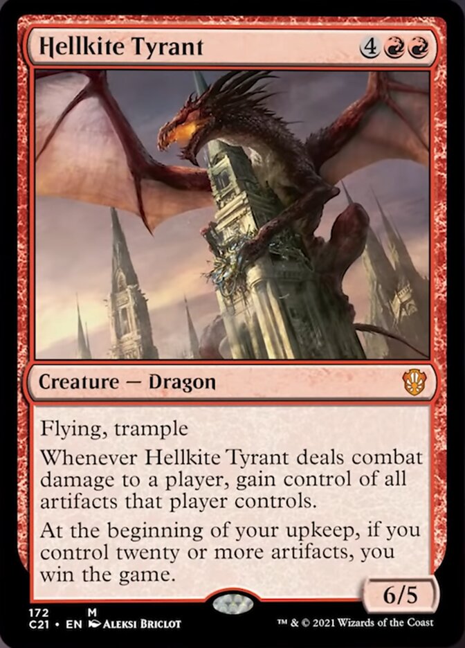 Hellkite Tyrant [Commander 2021] | Card Citadel