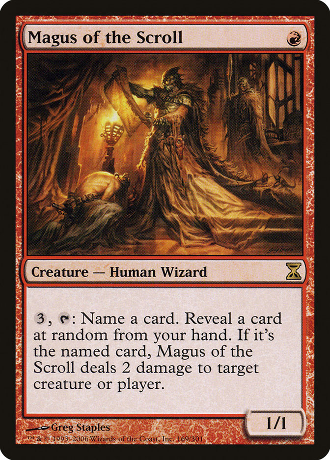 Magus of the Scroll [Time Spiral] | Card Citadel