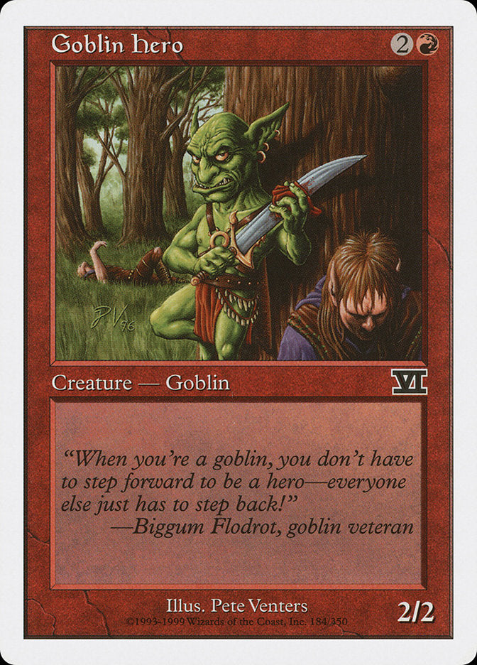 Goblin Hero [Classic Sixth Edition] | Card Citadel