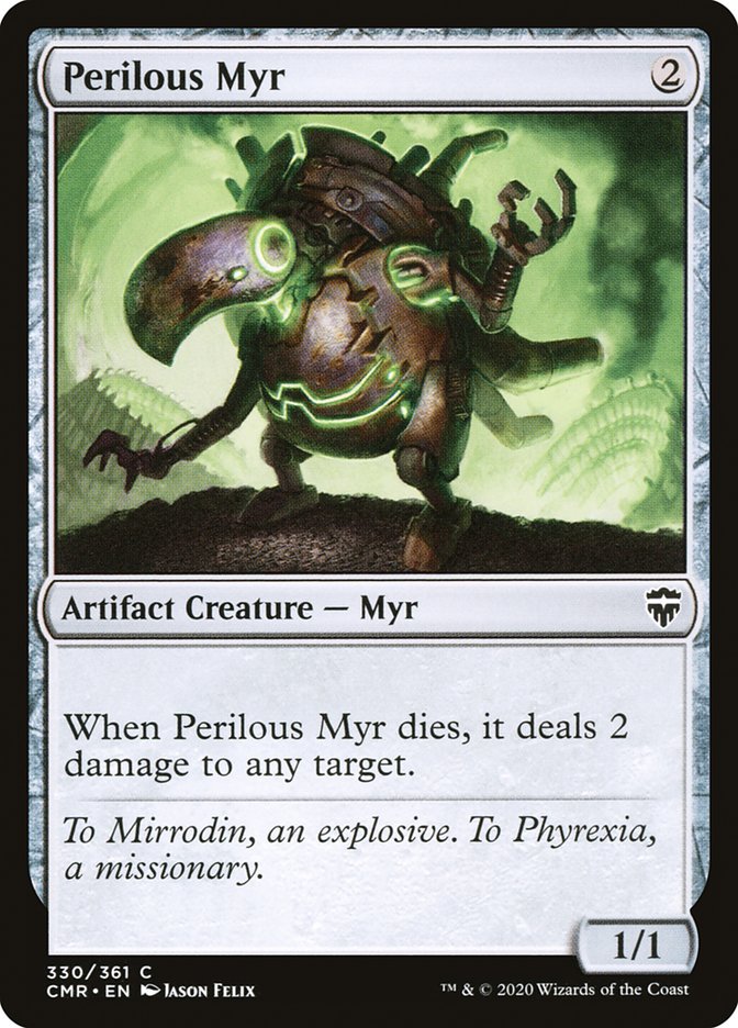 Perilous Myr [Commander Legends] | Card Citadel