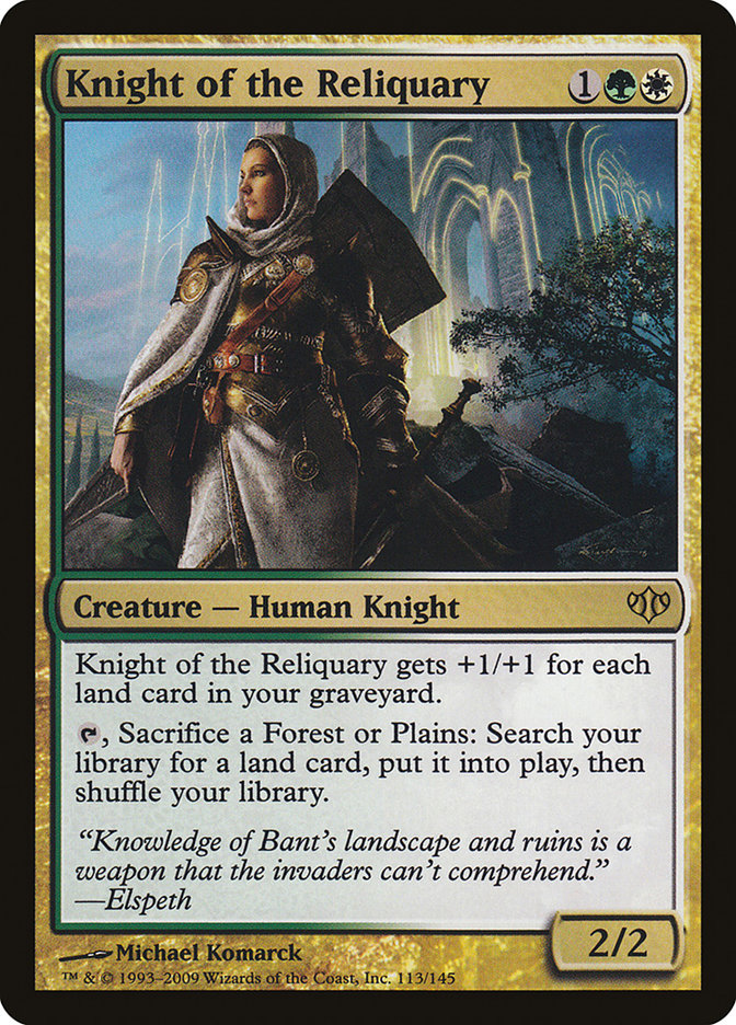 Knight of the Reliquary [Conflux] | Card Citadel