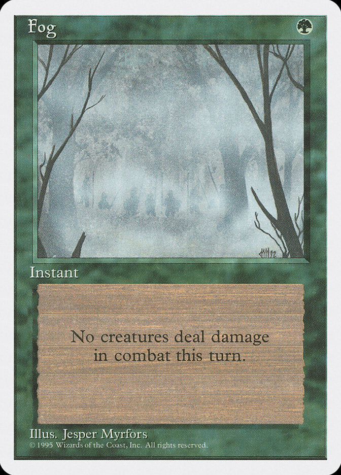 Fog [Fourth Edition] | Card Citadel