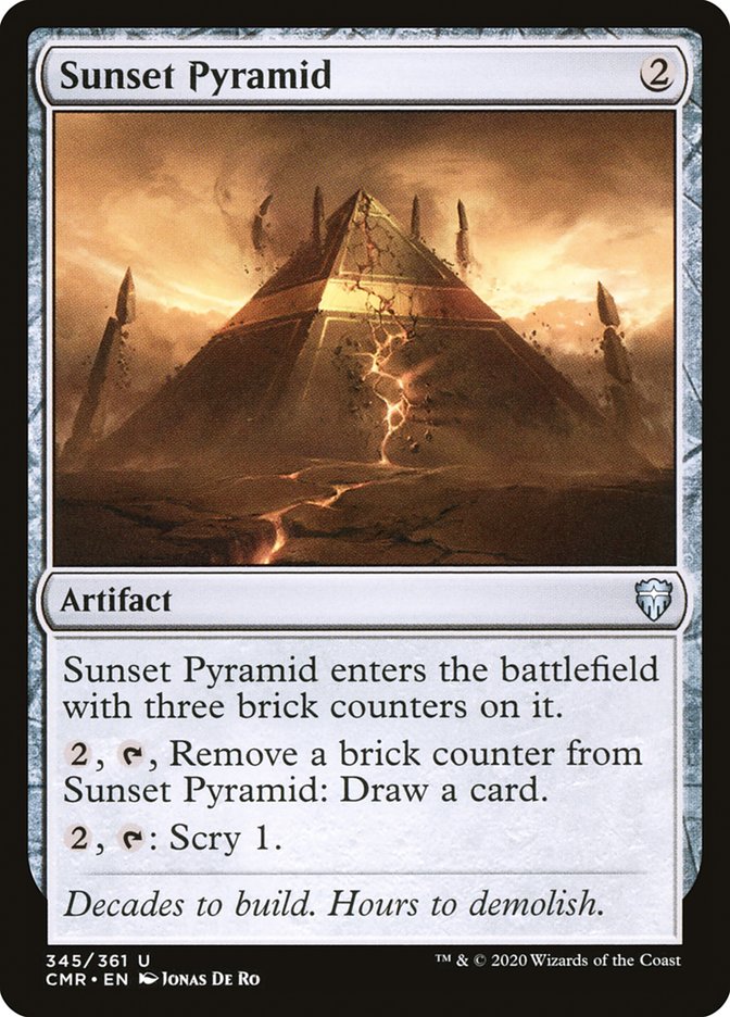 Sunset Pyramid [Commander Legends] | Card Citadel