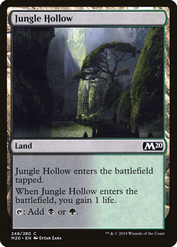 Jungle Hollow [Core Set 2020] | Card Citadel