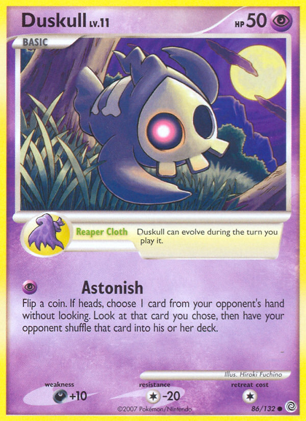 Duskull (86/132) [Diamond & Pearl: Secret Wonders] | Card Citadel