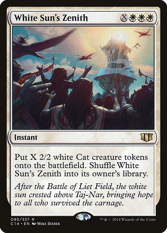White Sun's Zenith [Commander 2014] | Card Citadel