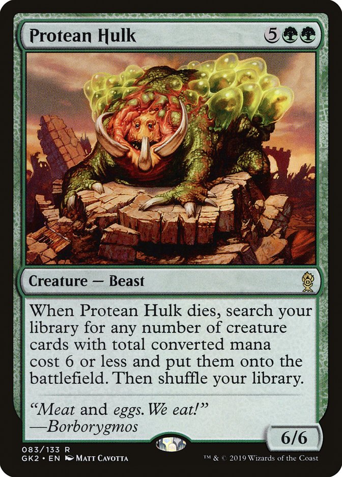 Protean Hulk [Ravnica Allegiance Guild Kit] | Card Citadel