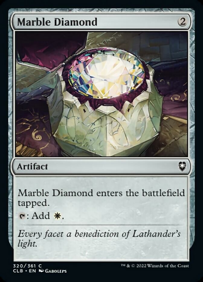 Marble Diamond [Commander Legends: Battle for Baldur's Gate] | Card Citadel