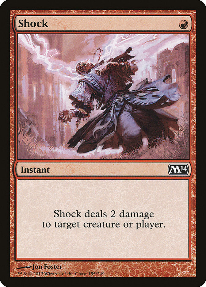 Shock [Magic 2014] | Card Citadel