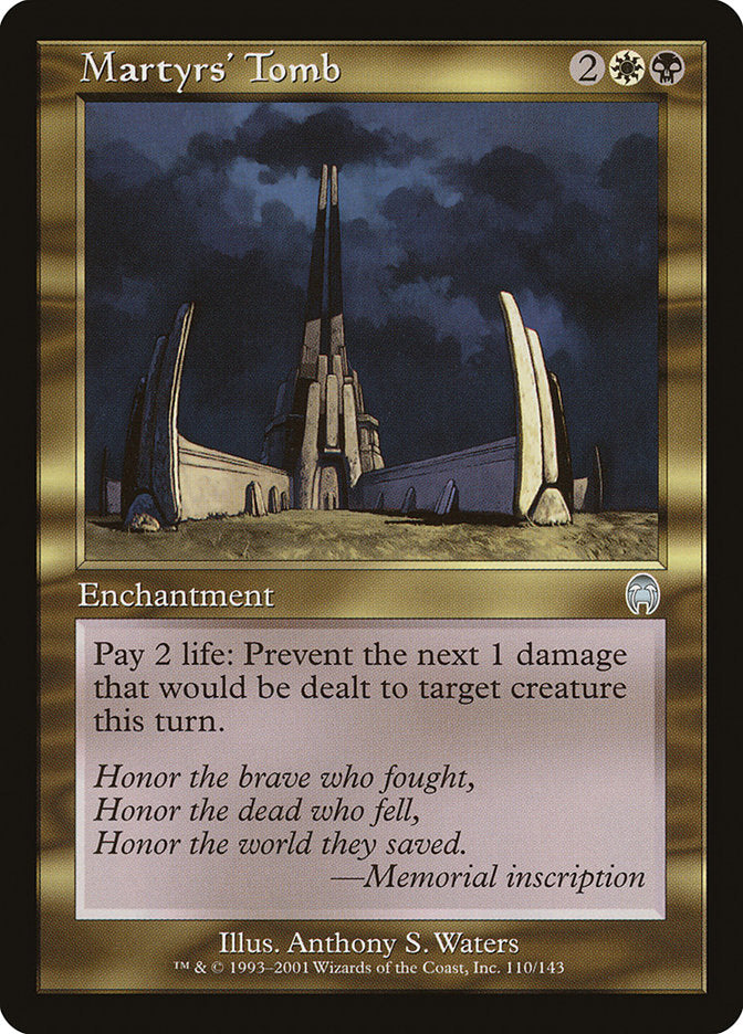 Martyrs' Tomb [Apocalypse] | Card Citadel