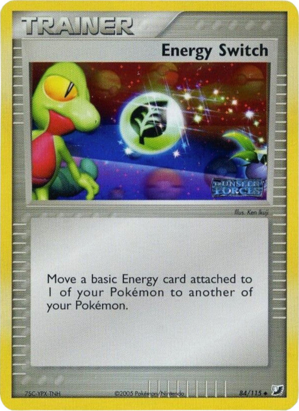 Energy Switch (84/115) (Stamped) [EX: Unseen Forces] | Card Citadel