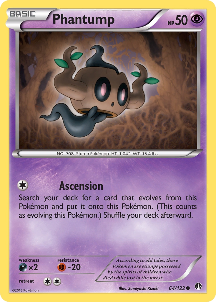 Phantump (64/122) [XY: BREAKpoint] | Card Citadel