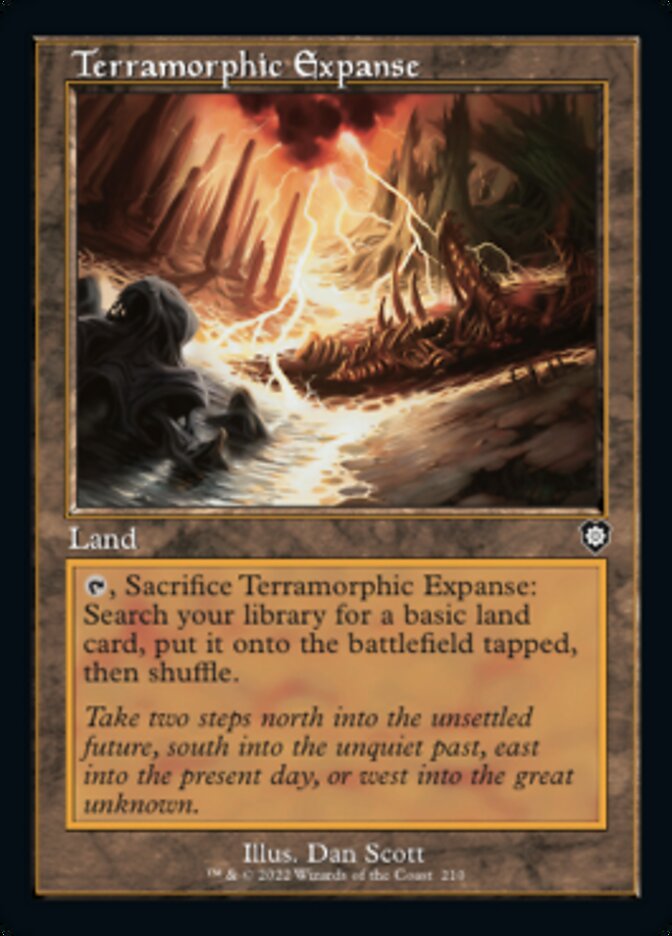 Terramorphic Expanse (Retro) [The Brothers' War Commander] | Card Citadel