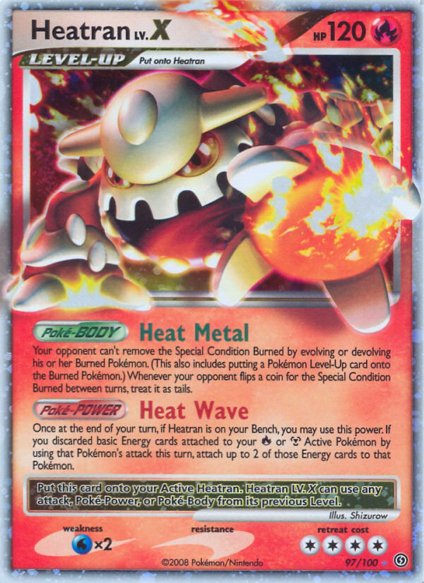 Heatran LV.X (97/100) [Diamond & Pearl: Stormfront] | Card Citadel