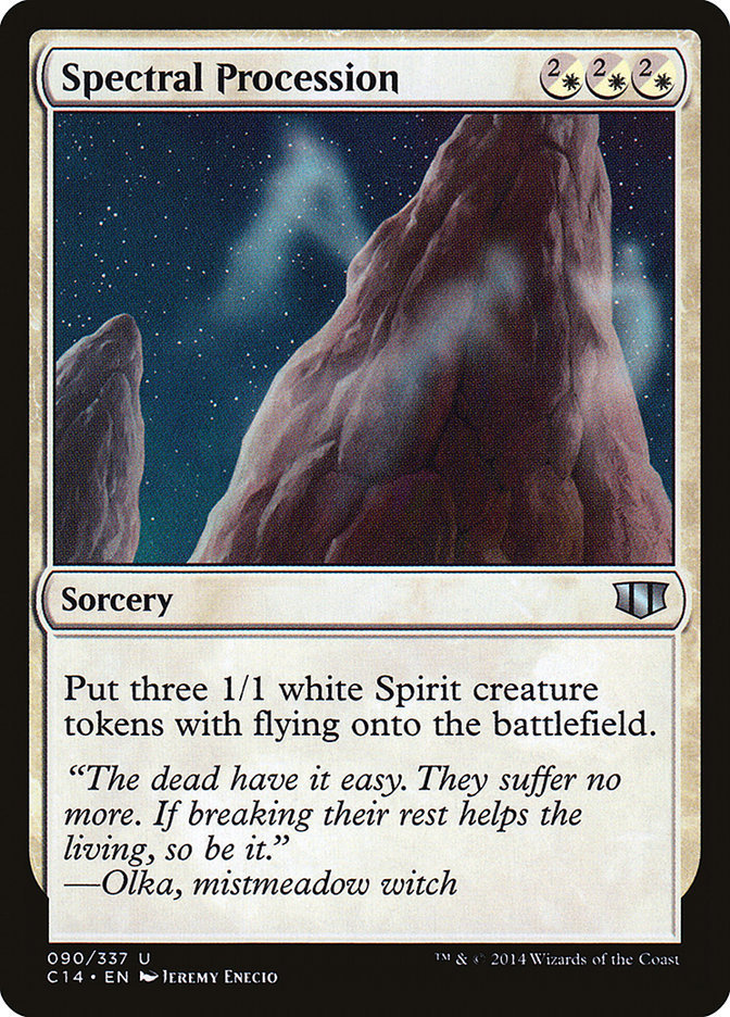 Spectral Procession [Commander 2014] | Card Citadel