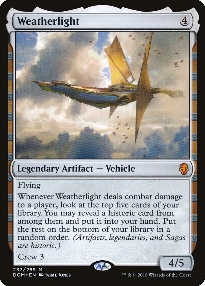 Weatherlight [Dominaria] | Card Citadel