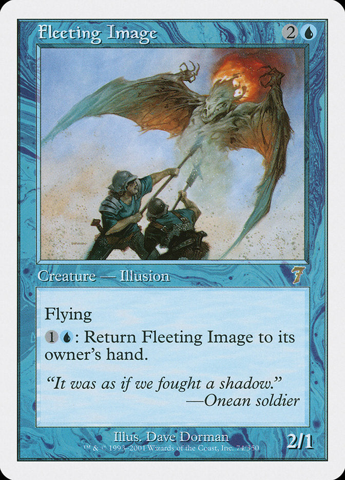 Fleeting Image [Seventh Edition] | Card Citadel