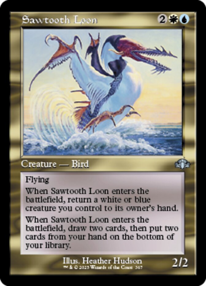 Sawtooth Loon (Retro) [Dominaria Remastered] | Card Citadel