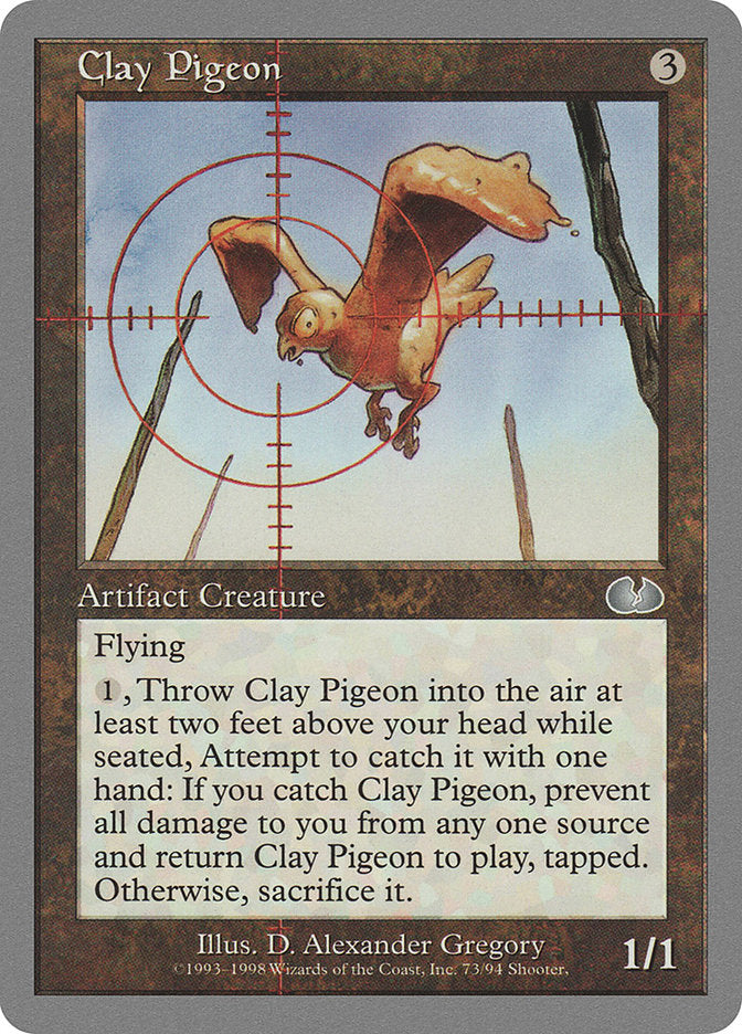 Clay Pigeon [Unglued] | Card Citadel