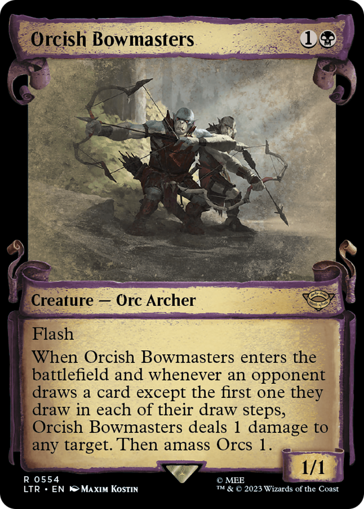 Orcish Bowmasters [The Lord of the Rings: Tales of Middle-Earth Showcase Scrolls] | Card Citadel