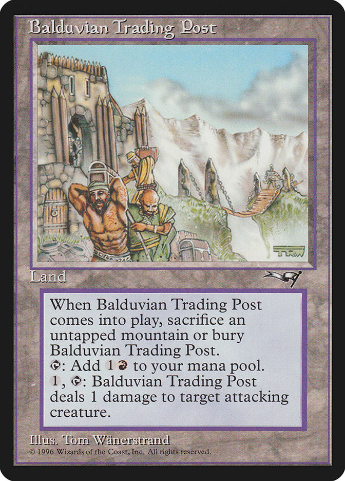 Balduvian Trading Post [Alliances] | Card Citadel