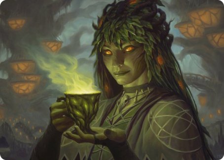 Dina, Soul Steeper Art Card [Strixhaven: School of Mages Art Series] | Card Citadel
