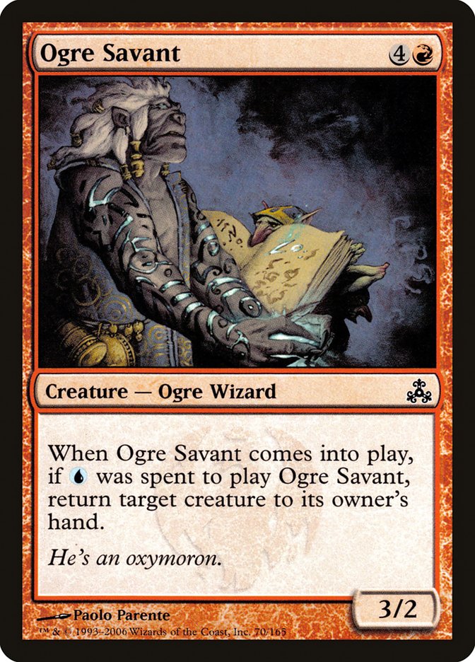Ogre Savant [Guildpact] | Card Citadel