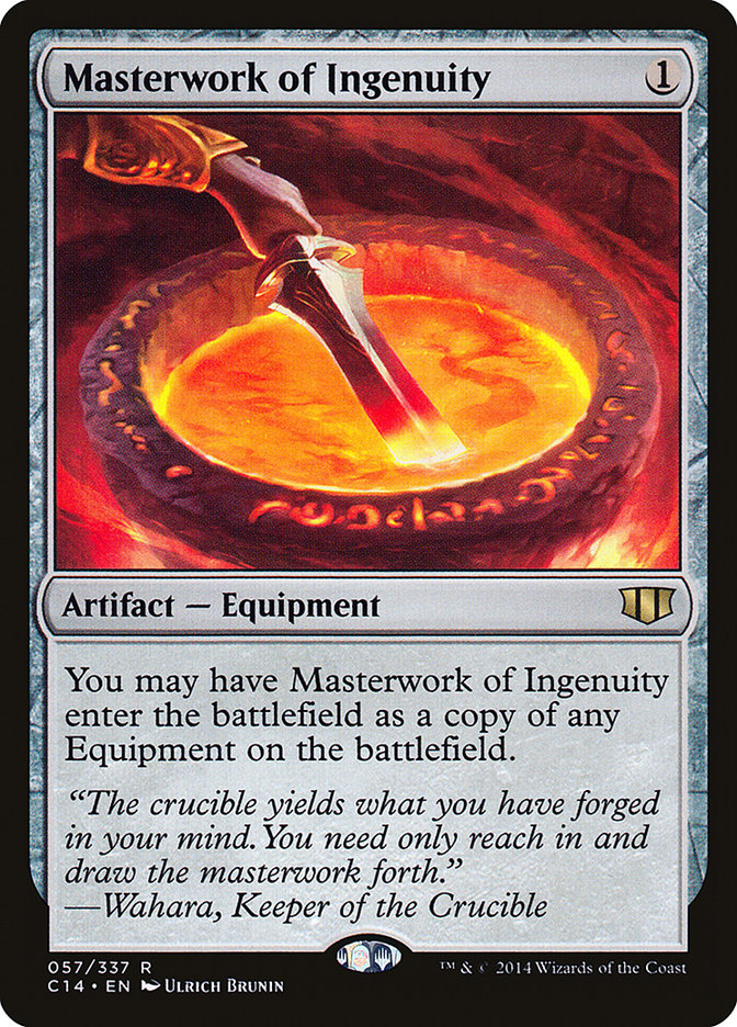 Masterwork of Ingenuity [Commander 2014] | Card Citadel