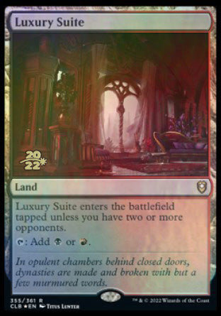 Luxury Suite [Commander Legends: Battle for Baldur's Gate Prerelease Promos] | Card Citadel