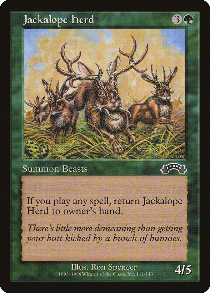 Jackalope Herd [Exodus] | Card Citadel