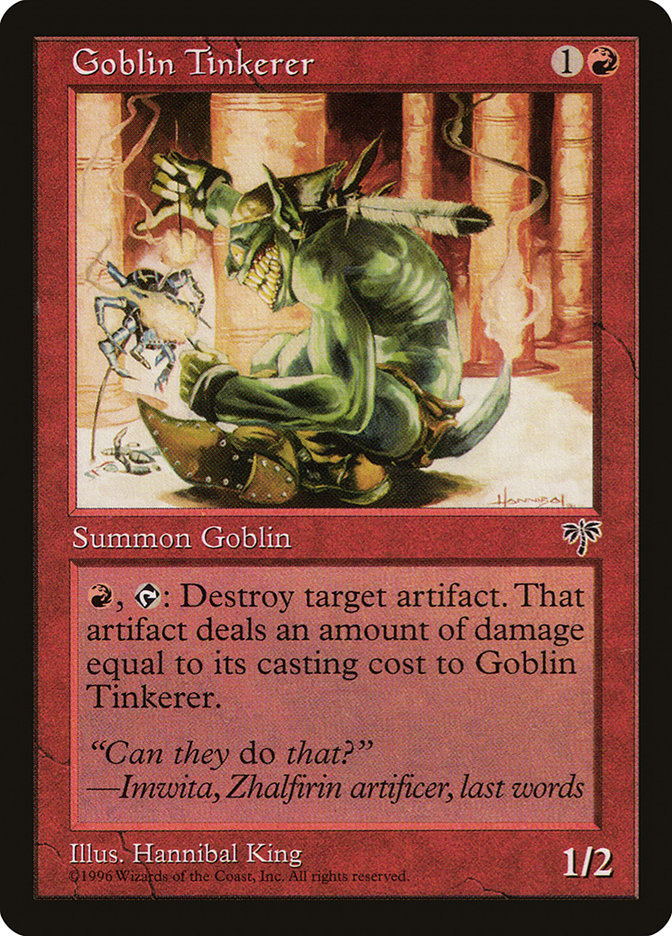 Goblin Tinkerer [Mirage] | Card Citadel