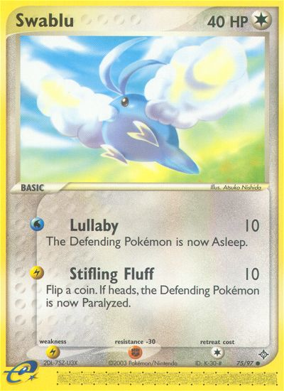 Swablu (75/97) [EX: Dragon] | Card Citadel