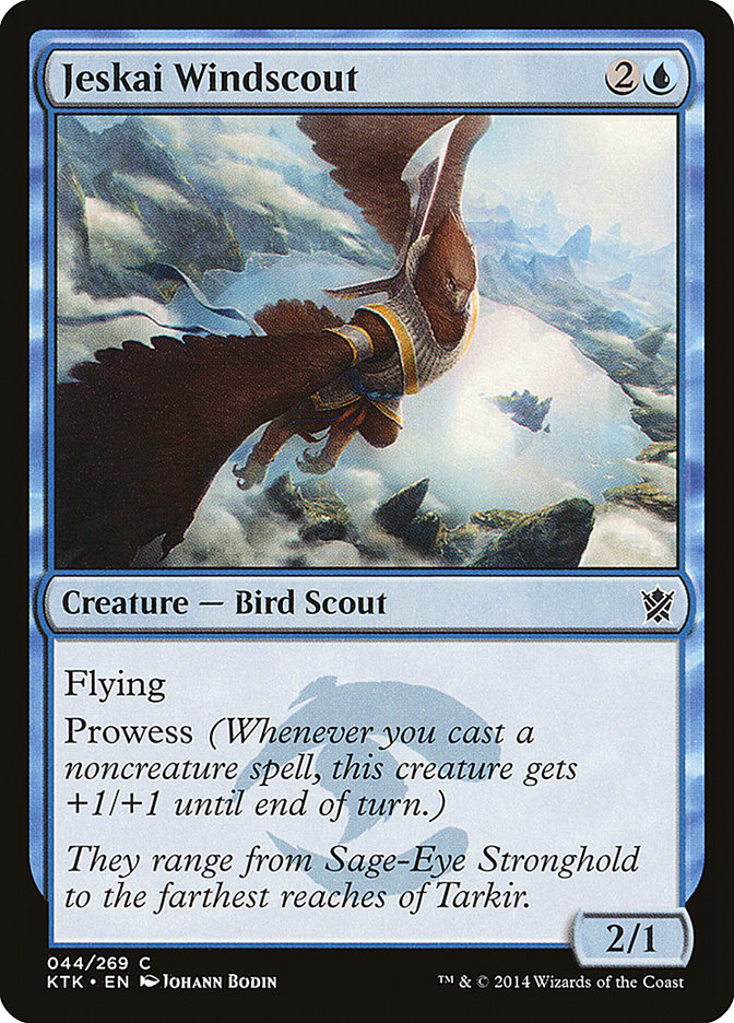 Jeskai Windscout [Khans of Tarkir] | Card Citadel